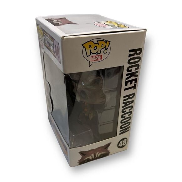 Funko Pop Marvel Guardians Of The Galaxy Rocket Racoon - Picture 3 of 5